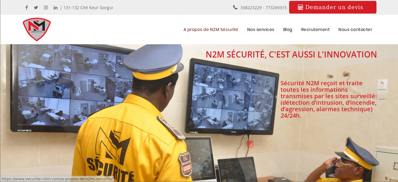 N2M Sécurité, le partenaire idéal pour votre sécurité