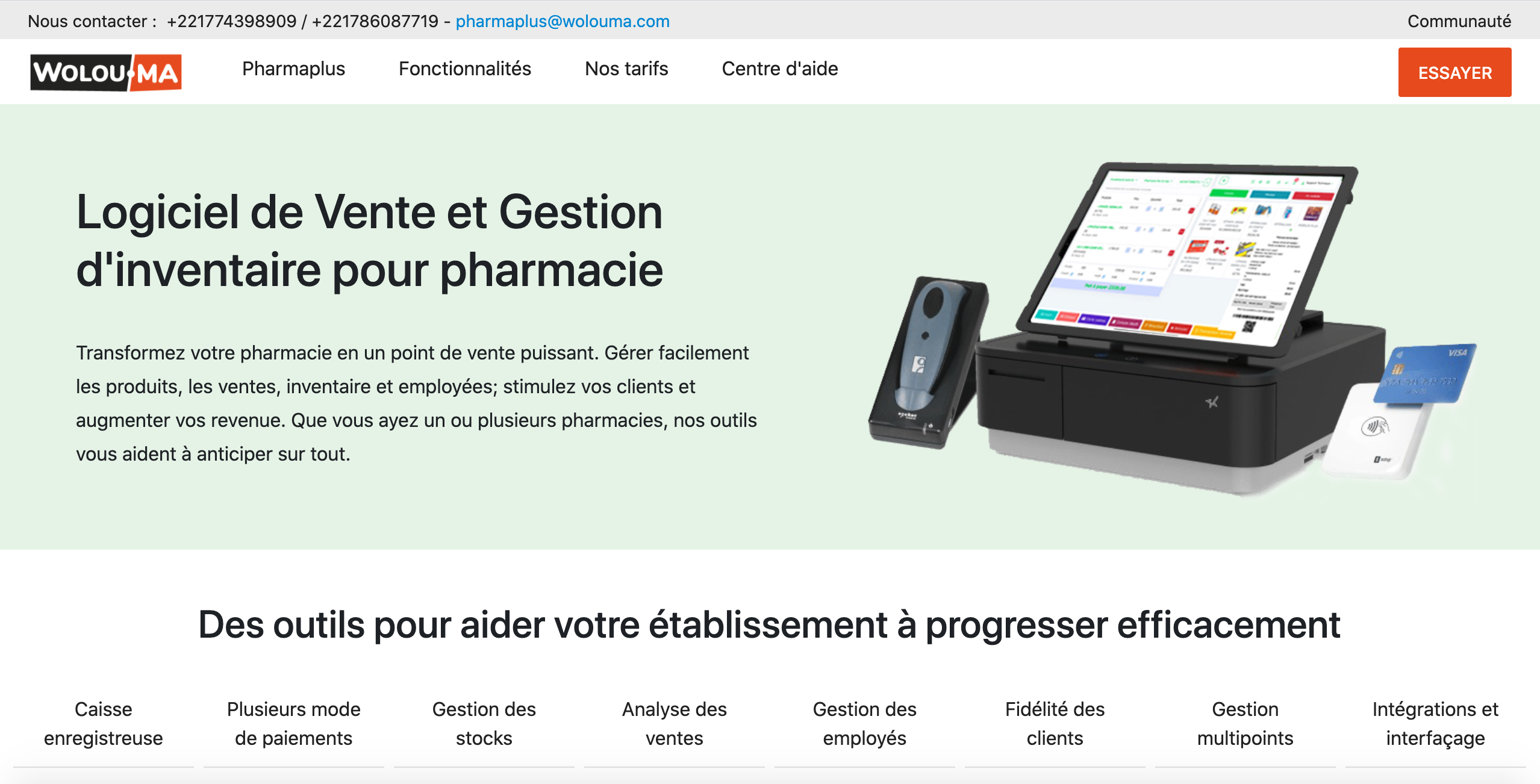 Pharmaplus : Vente et gestion officinale